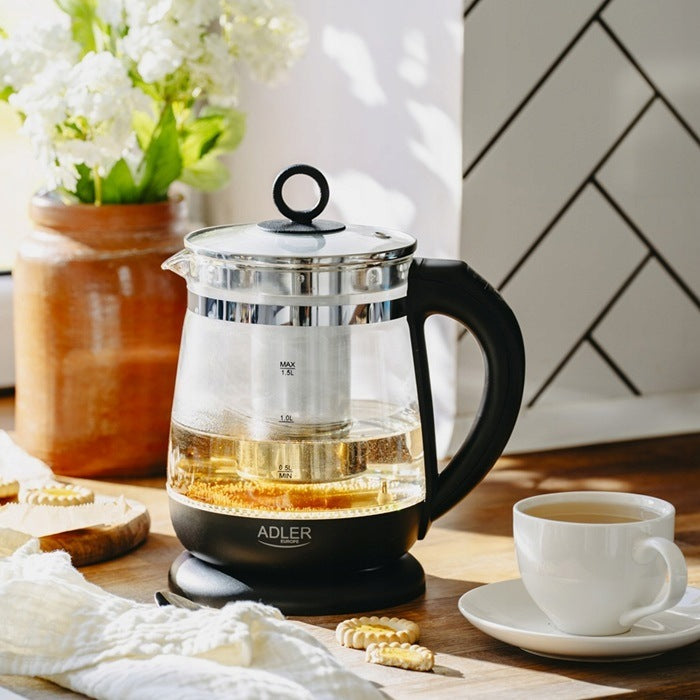 ELECTRIC KETTLE INFUSER 1,5L TEMPERATURE CONTROL AD1299 Manufacturer code AD 1299B