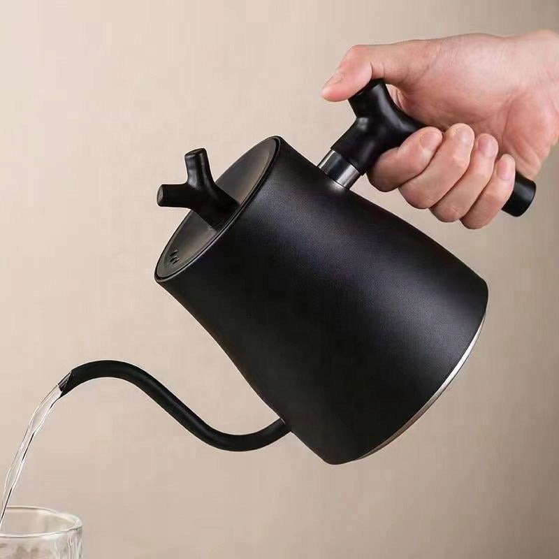 ELECTRIC KETTLE SMALL RETRO BLACK 1L TEMPERATURE CONTROL 1000W Capacity 1 l