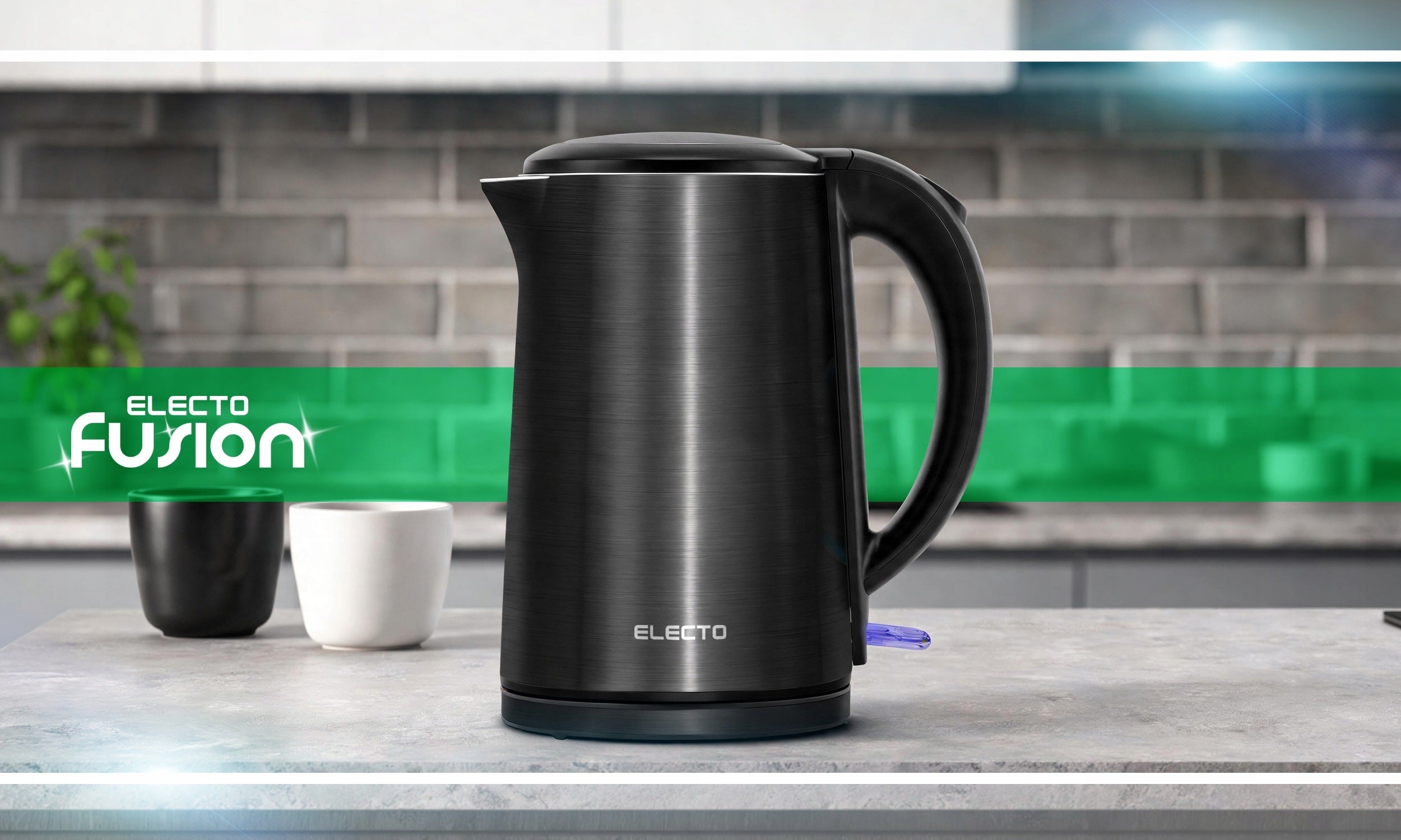 ELECTRIC KETTLE STEEL 1.7L WIRELESS STRONG BLACK 2200W QUIET Manufacturer code CZAJNIK ELEKTRYCZNY ZE STALI 1,5 L