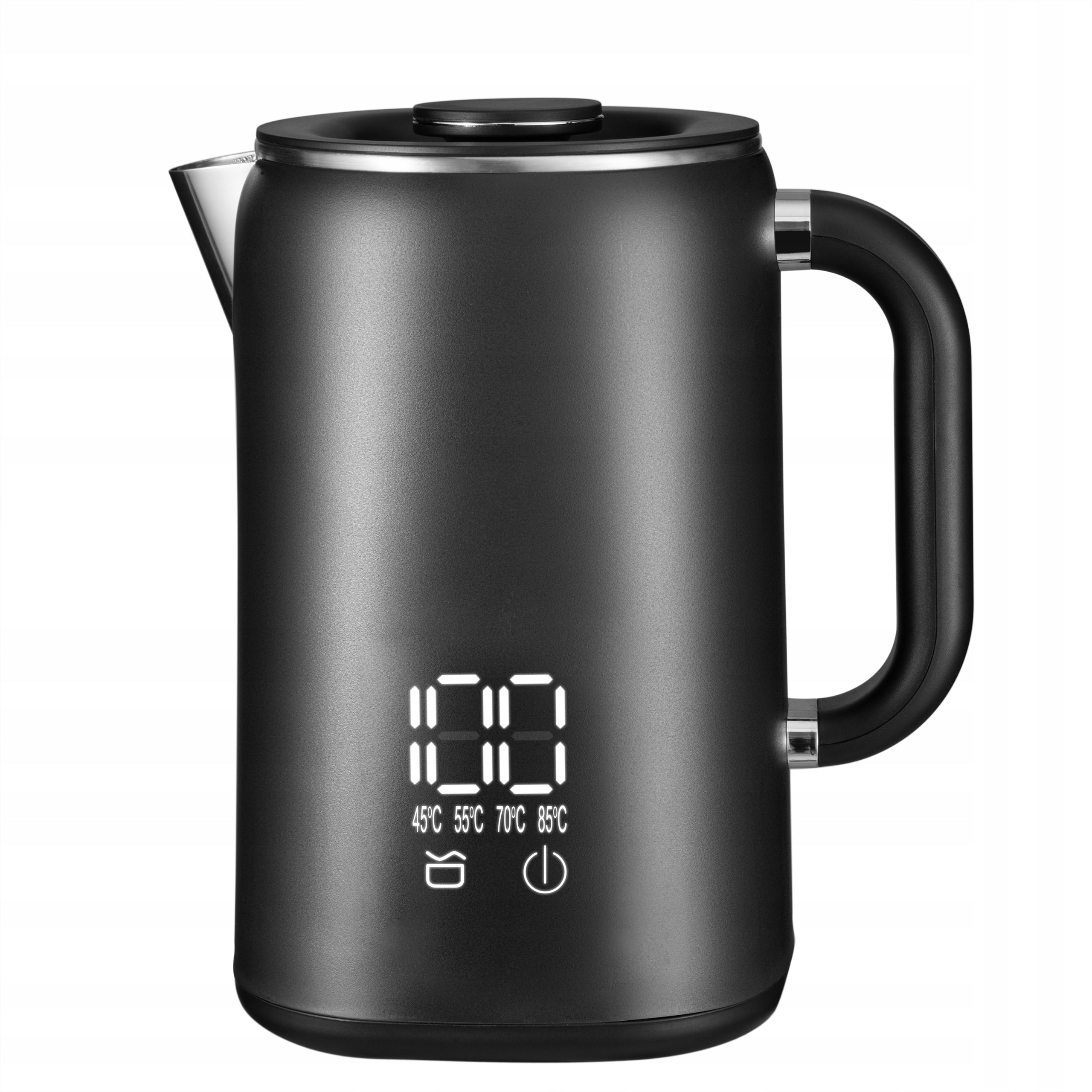 ELECTRIC KETTLE WIRELESS TOUCH CONTROL LED DISPLAY 1,7L Packaging status original