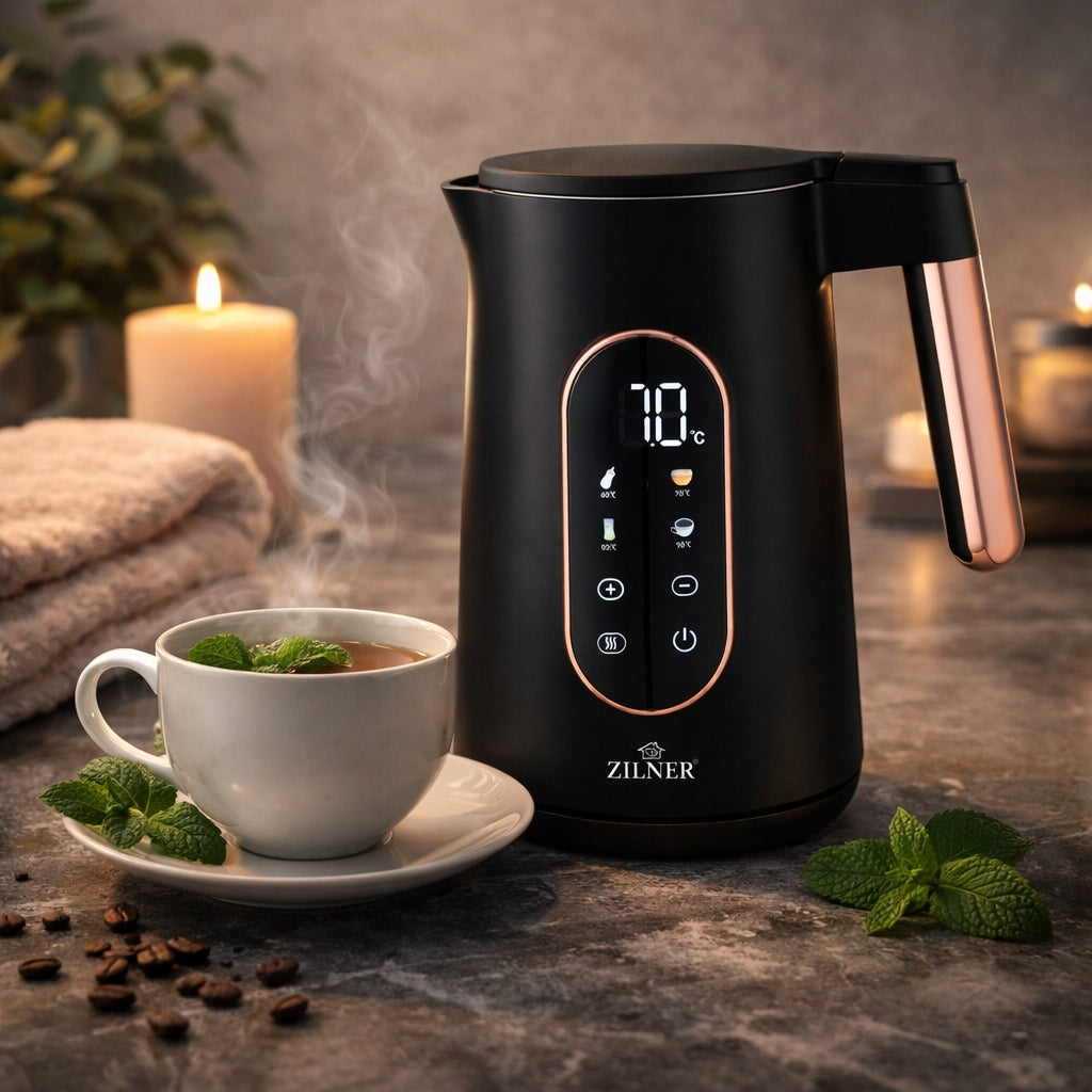 ELECTRIC KETTLE WIRELESS TOUCH TEMPERATURE CONTROL 1.7L 2200W Packaging status original