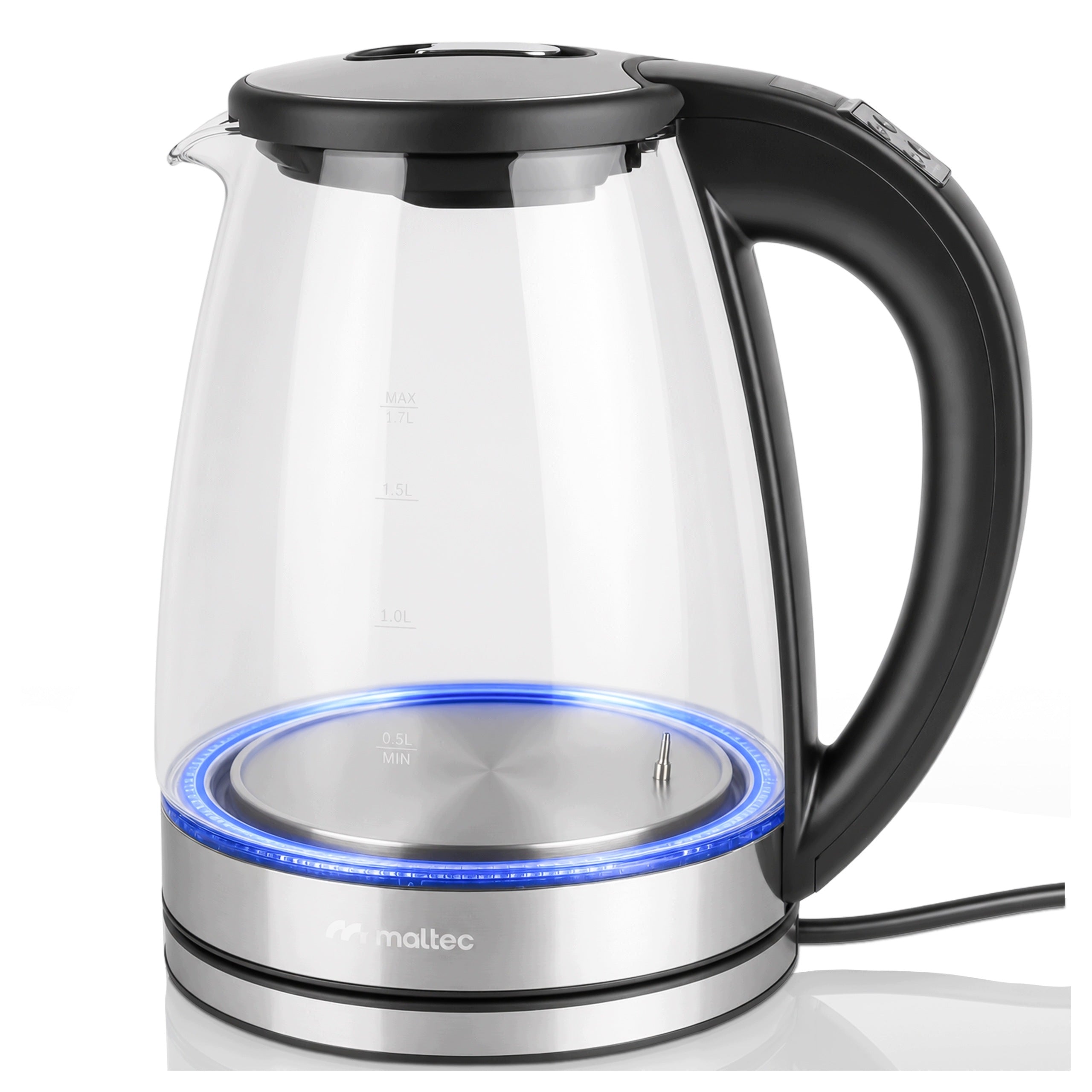 ELECTRIC KETTLE WITH TEMPERATURE CONTROL LED KEEP WARM 1,8L 2200W