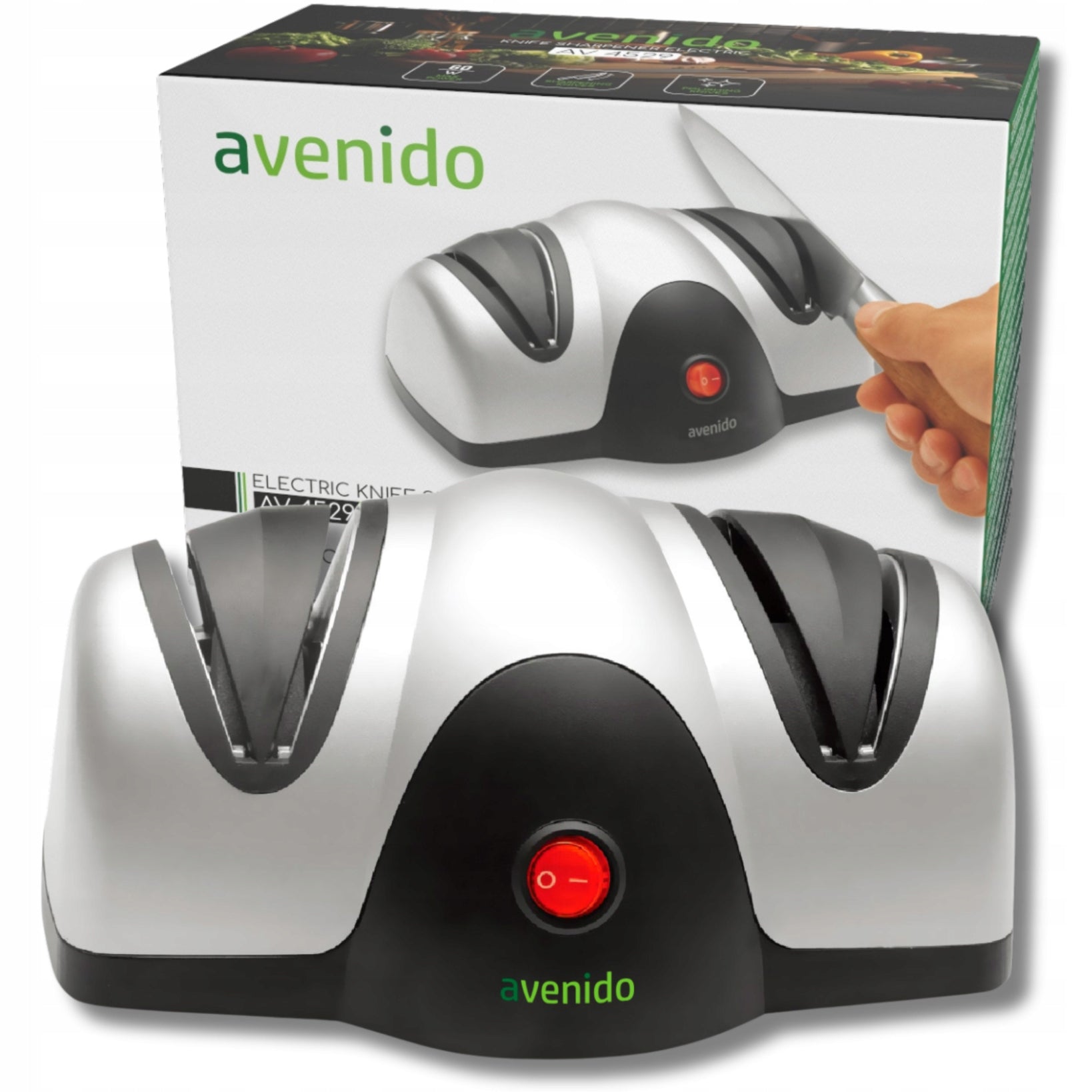 ELECTRIC KITCHEN STEEL KNIFE SHARPENER 2in1 Donkey 40V 230V