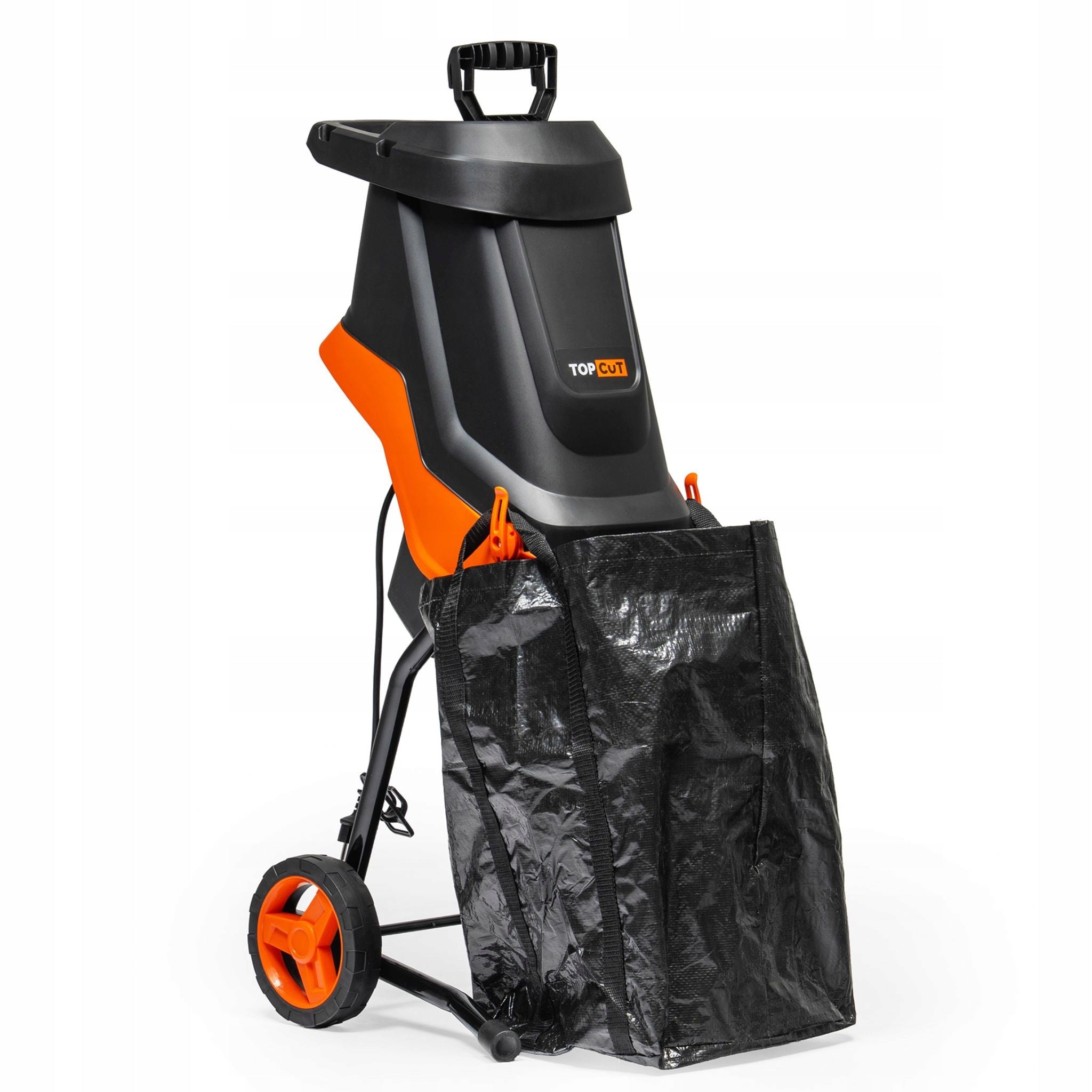 ELECTRIC KNIFE BRANCH SHREDDER 2600W WOOD CHIPER BAG 45L Packaging status original