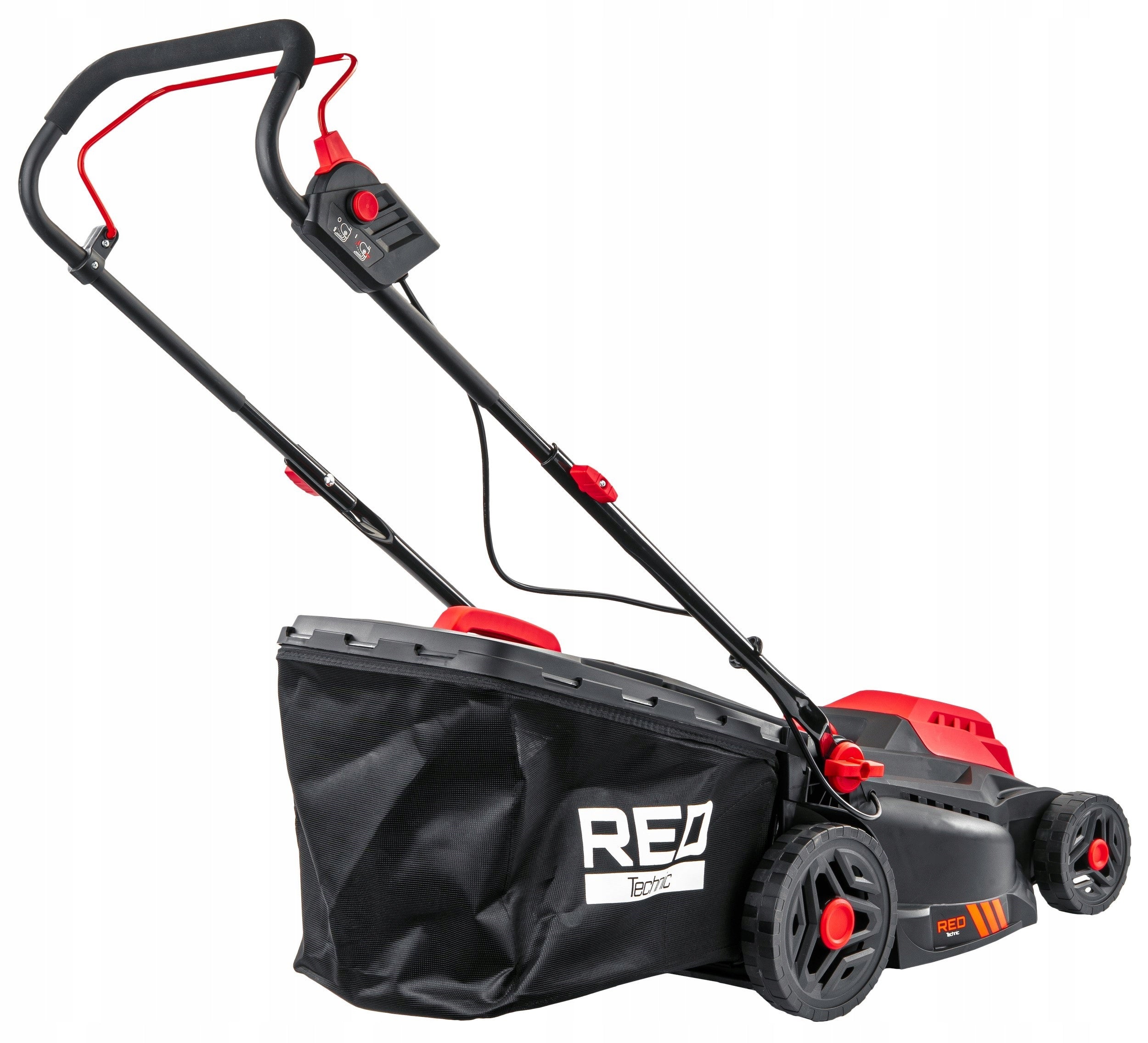 ELECTRIC LAWN MOWER 2600W KNIFE 38CM ADJUSTMENT LIGHT LARGE BASKET 42L Engine power 2600 W