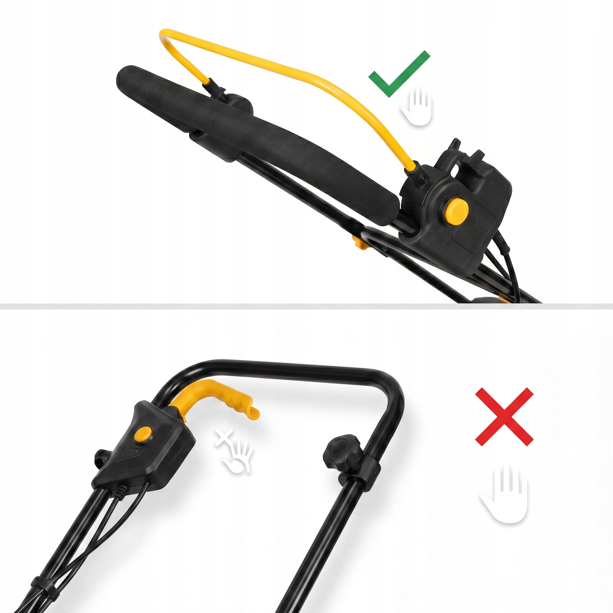 ELECTRIC LAWN MOWER ADJUSTMENT STRONG LIGHT 32CM LARGE BASKET 32L 2000 Manufacturer code RN-28222
