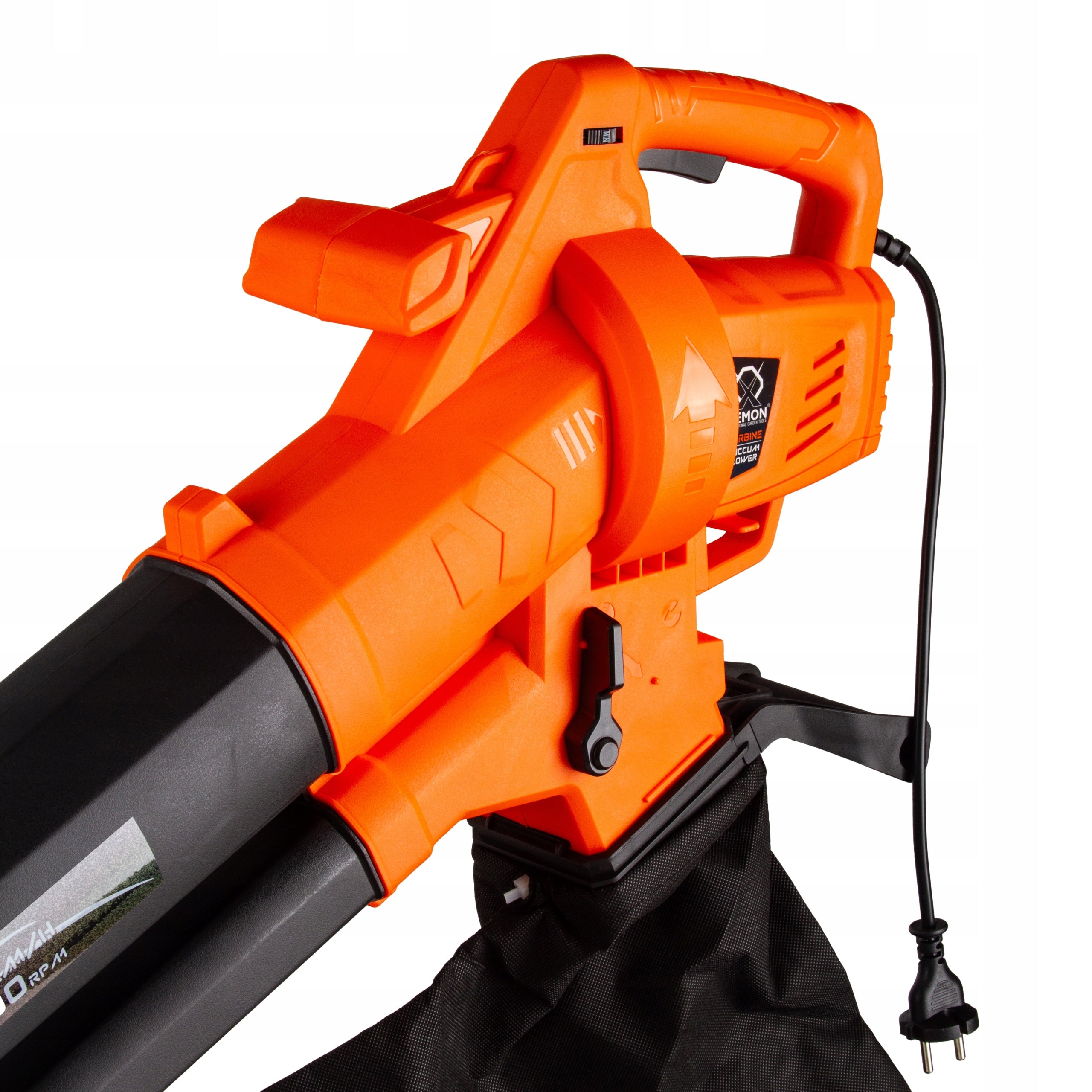 ELECTRIC LEAF BLOWER 3500W GARDEN 3IN1 VACUUM CLEANER SHREDDER 40L Output 13 m3/min