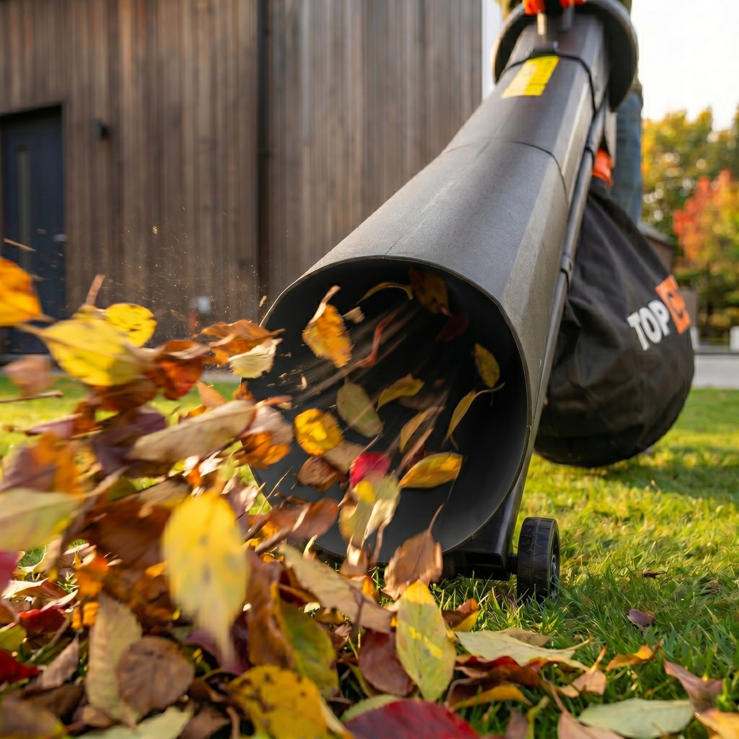 ELECTRIC LEAF BLOWER 3IN1VACUUM CLEANER SHREDDER 35L 252km/h 3500W Shredding option grinding option