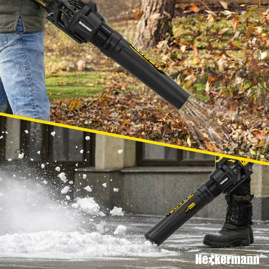 ELECTRIC LEAF BLOWER CORDLESS GARDEN TURBO 40V 202 km/h Packaging status original