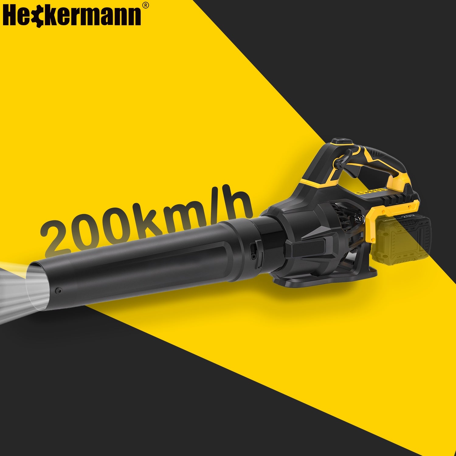 ELECTRIC LEAF BLOWER CORDLESS GARDEN TURBO 40V 202 km/h Tool weight 2.8 kg