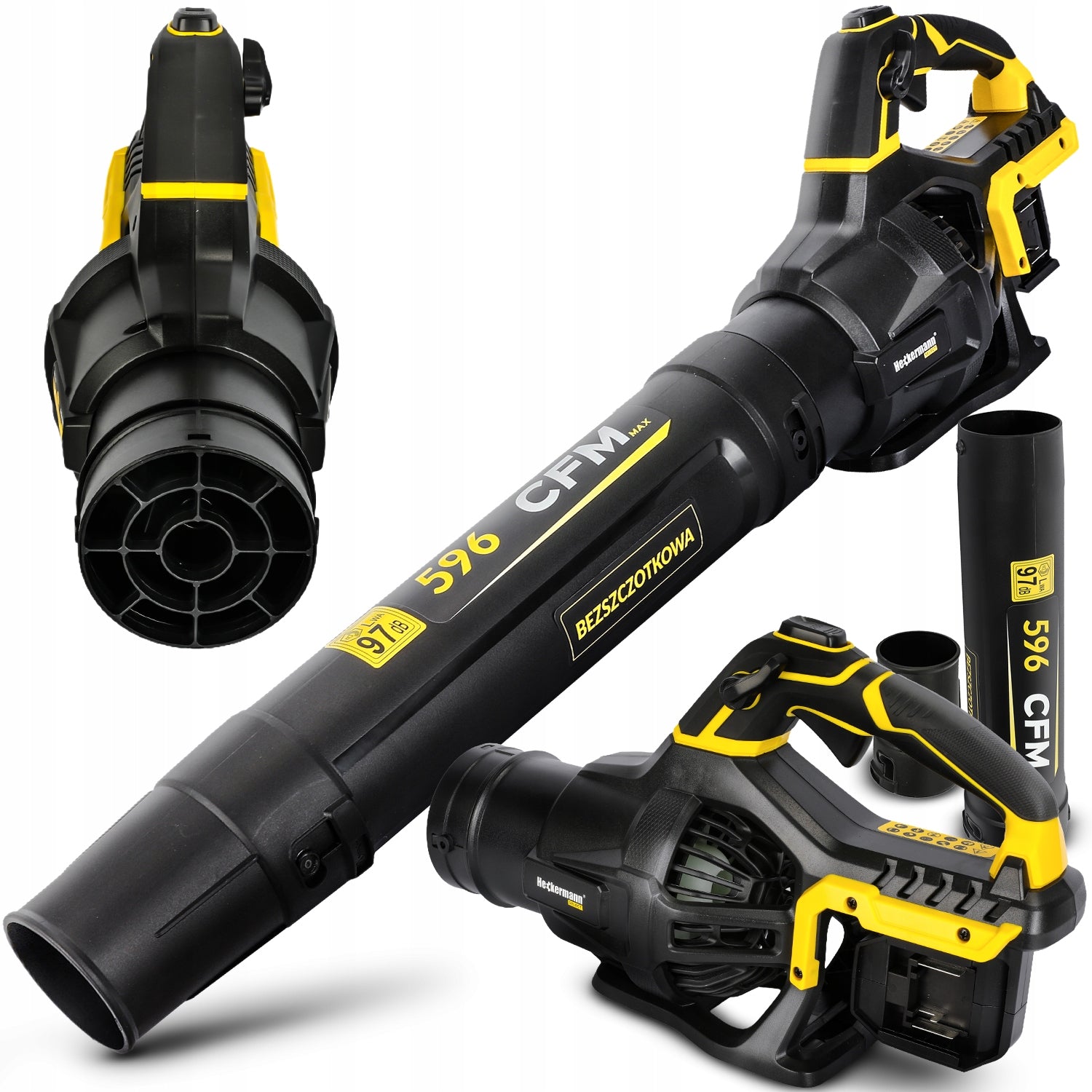ELECTRIC LEAF BLOWER CORDLESS GARDEN TURBO 40V 202 km/h