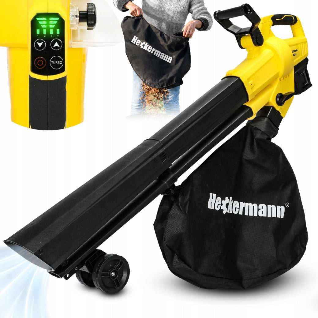 ELECTRIC LEAF BLOWER CORDLESS VACUUM CLEANER WITH 3in1 SHREDDER