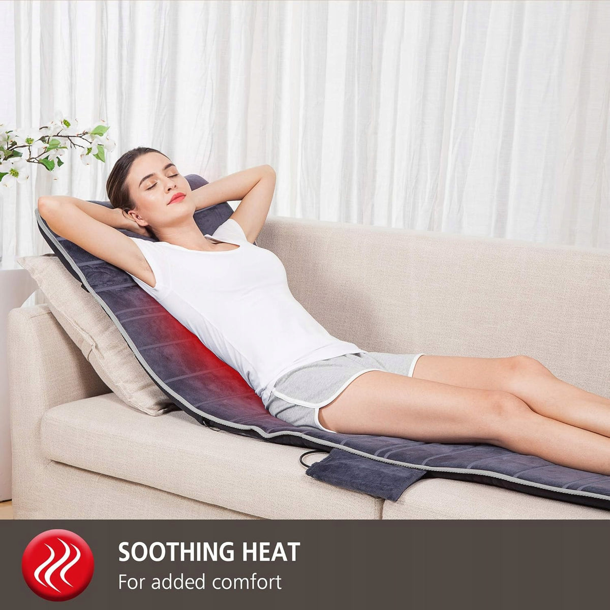 ELECTRIC MASSAGE MATTRESS 10 MOTORS THERMOMAT COMPRESSION BACK Medical device type medical device or in-vitro diagnostic medical device