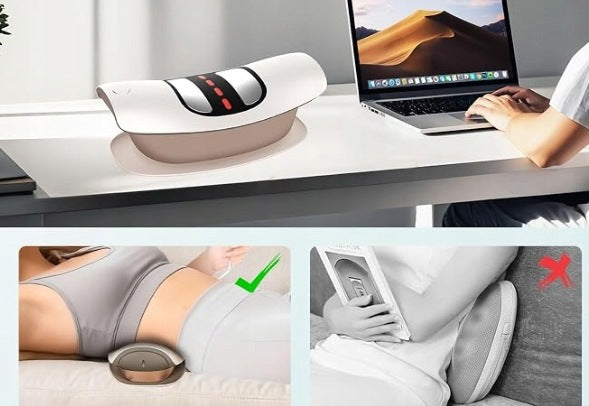 ELECTRIC MASSAGER OF LUMBAR VERTEBRAE BACK TRACTION DEVICE Manufacturer code Bez marki