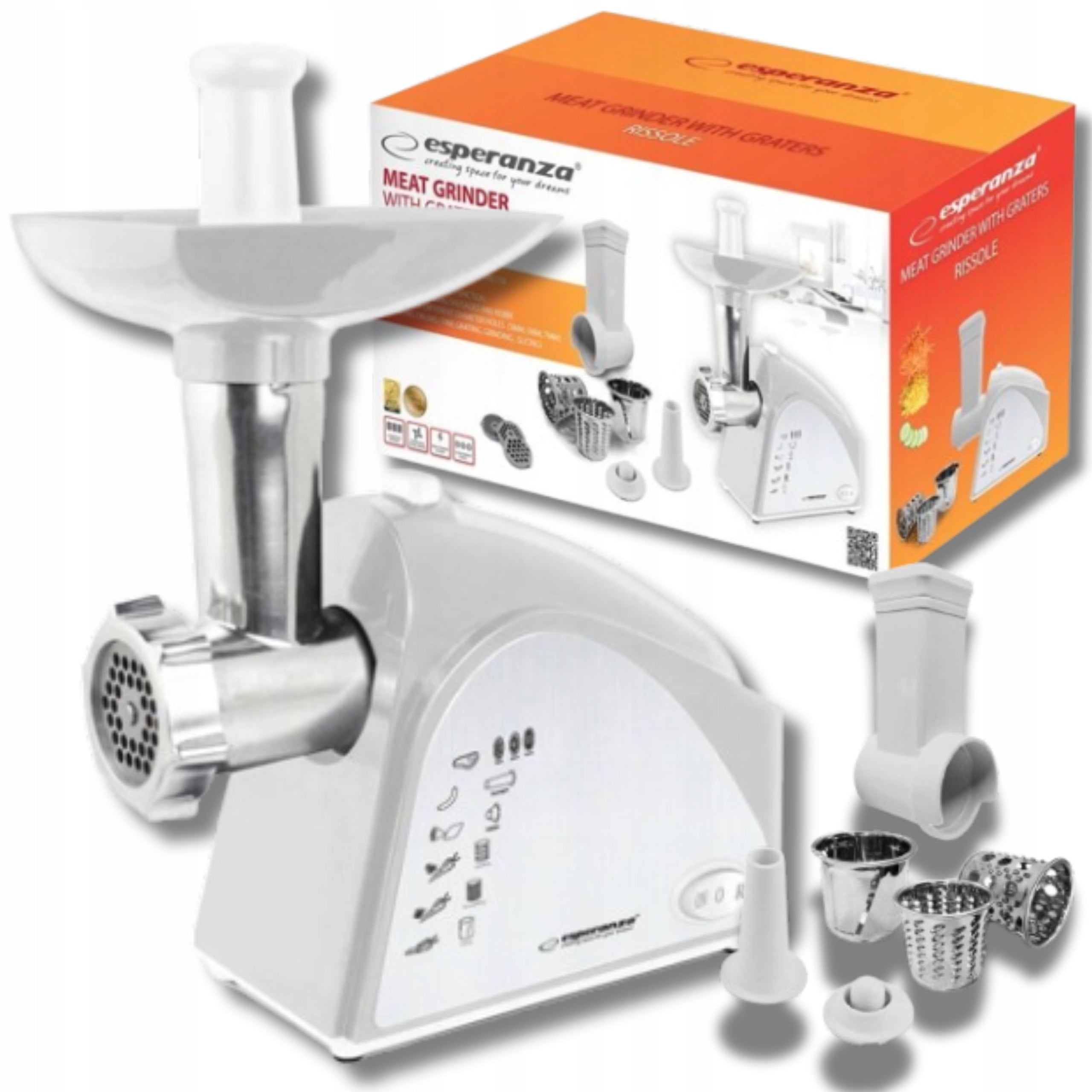 ELECTRIC MEAT GRINDER 2200W SAUSAGE SHREDDER