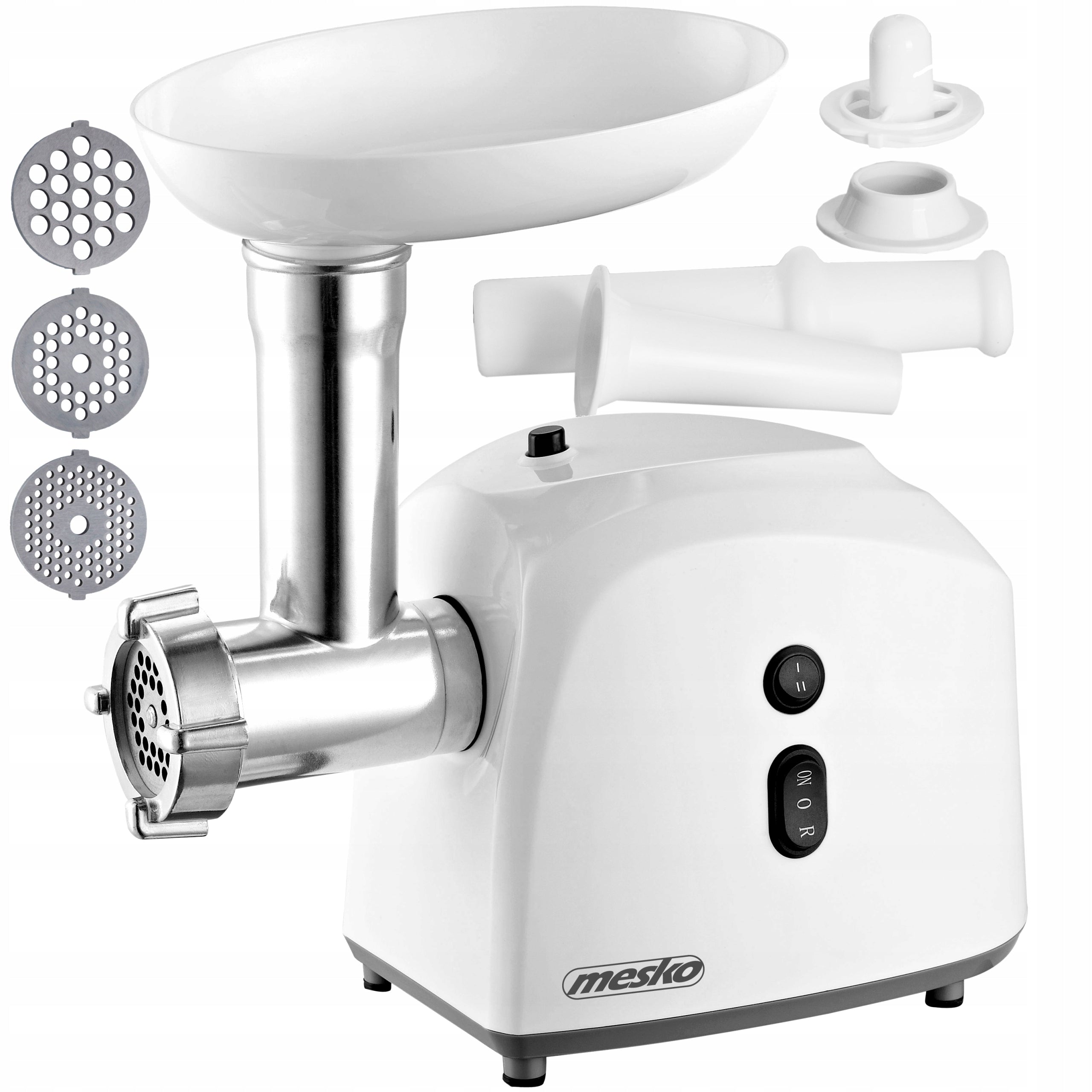 ELECTRIC MEAT GRINDER 3 SIEVE SAUSAGE STUFFER 1500W