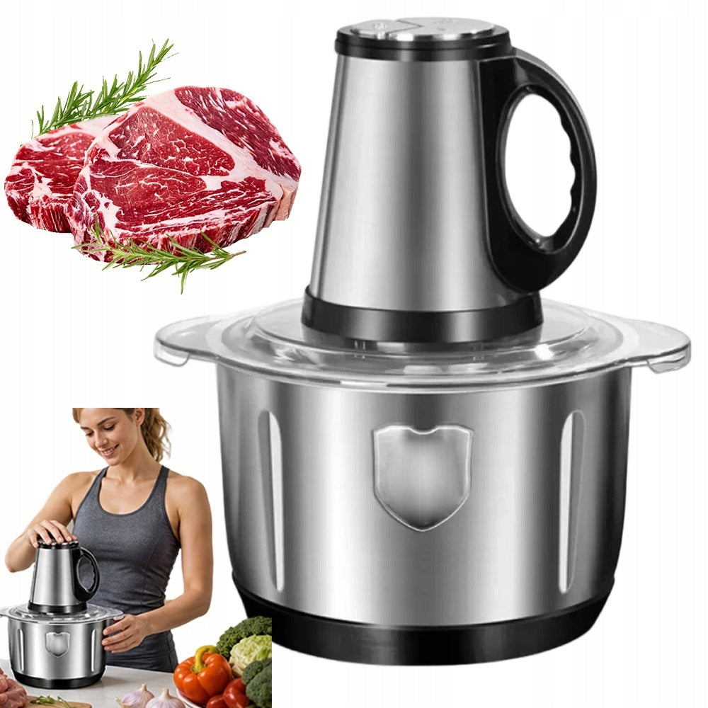 ELECTRIC MEAT SHREDDER KITCHEN MULTIMINCER 5L 500W LARGE SET