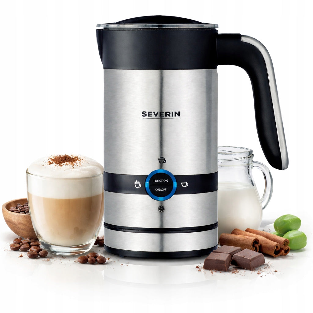 ELECTRIC MILK FROTHER 450W 200ML WARM COLD SEVERIN SM3584