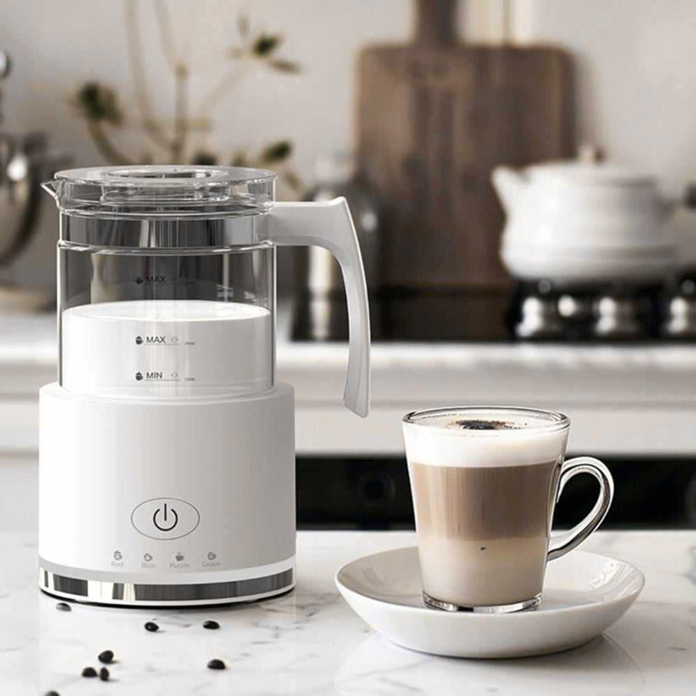 ELECTRIC MILK FROTHER 500ML 4 MODES AUTOMATIC SHUTDOWN WHITE Brand no brand
