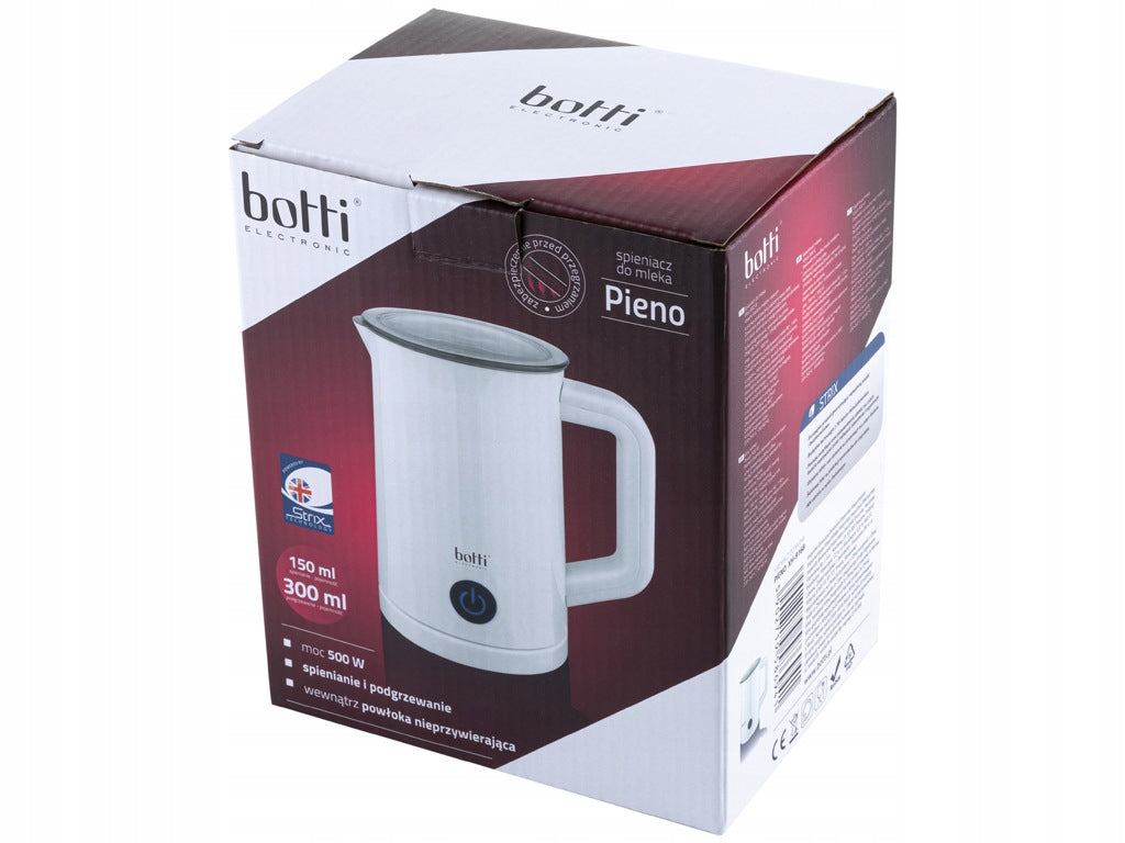ELECTRIC MILK FROTHER PIENO WHITE BOTTI Manufacturer code XH9168