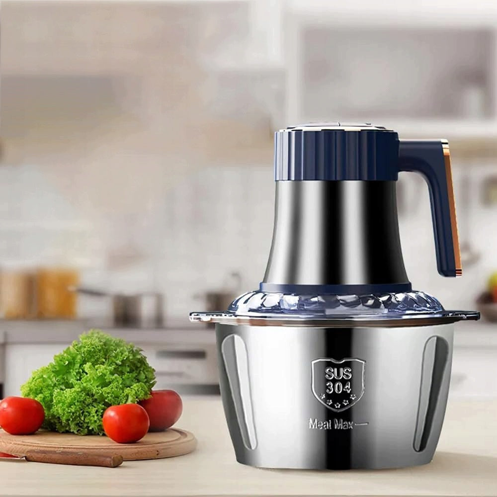 ELECTRIC MIXER 5 LITERS STAINLESS STEEL 6 BLADES 5 SPEEDS FOR KITCHEN Brand no brand