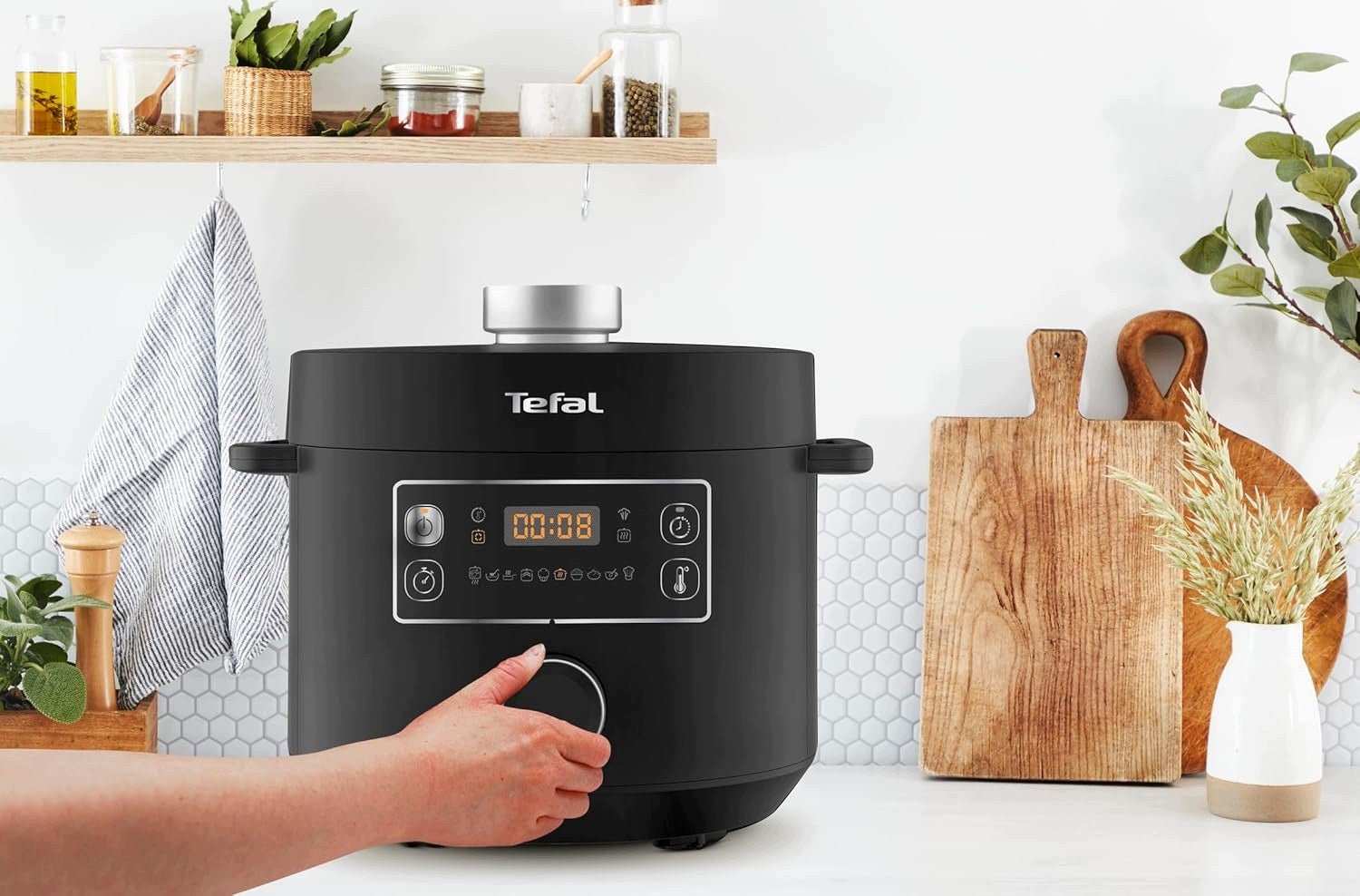 ELECTRIC MULTICOOKER 5L 1000W PRESSURE COOKER 10 PROGRAMS SOUS VIDE PARA Packaging status original