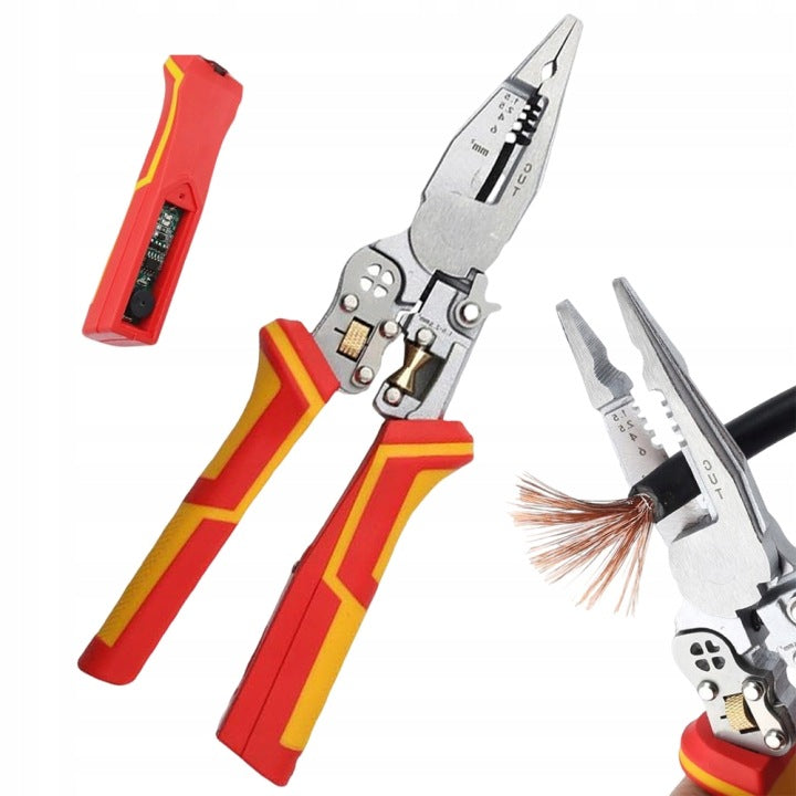 ELECTRIC MULTIFUNCTION PLIERS – TEST AND REPAIR SAFELY Product weight with unit packaging 0.35 kg