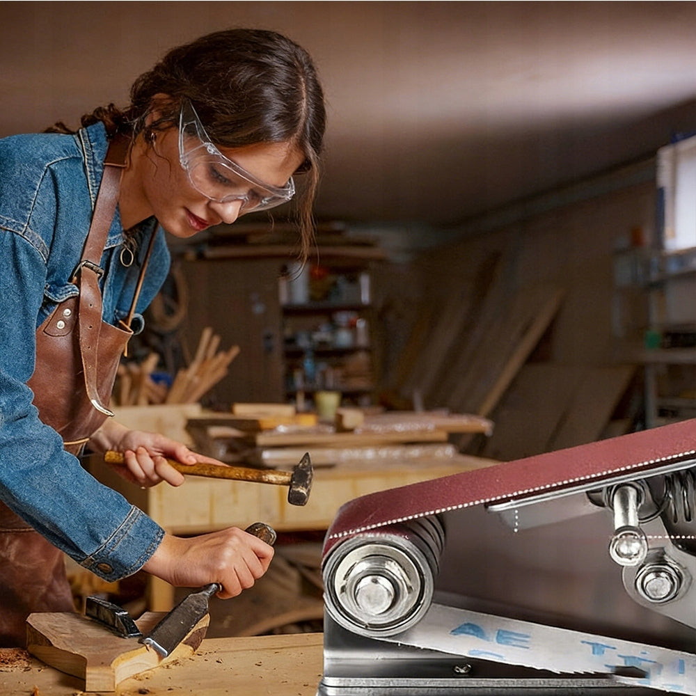 ELECTRIC MULTIFUNCTIONAL BELT SANDER METAL KNIVES RESIN 7 SPEEDS Manufacturer code 20052823-1