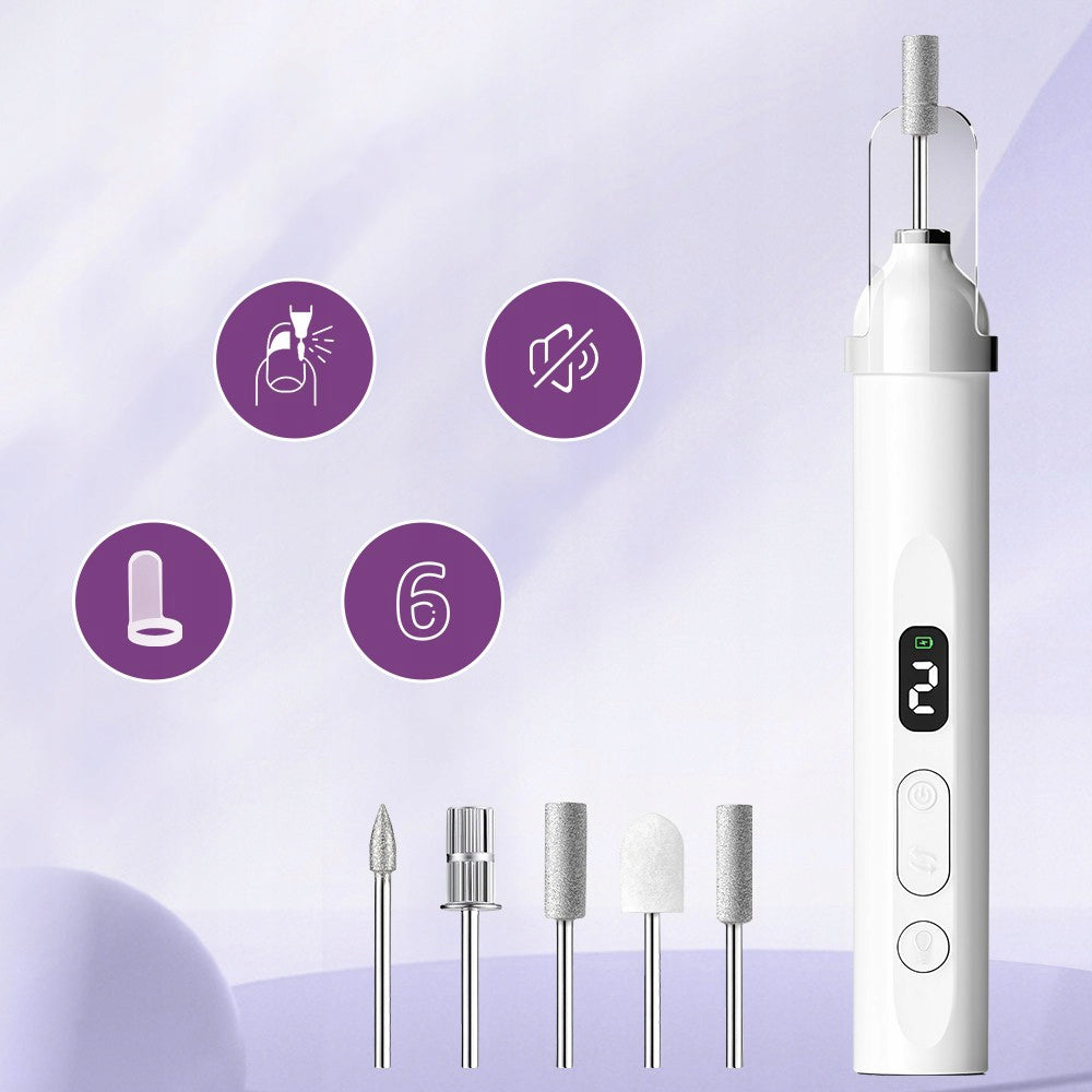 ELECTRIC NAIL FILE NAIL MILLING MACHINE MANICURE PEDICURE USB Brand Bedee