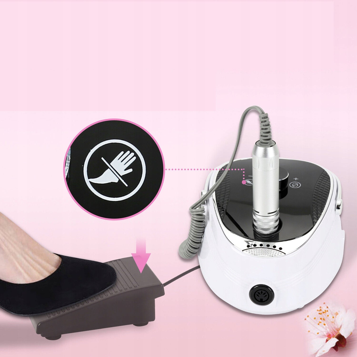 ELECTRIC NAIL GRINDER PROFESSIONAL PORTABLE 35 000 RPM Brand no brand