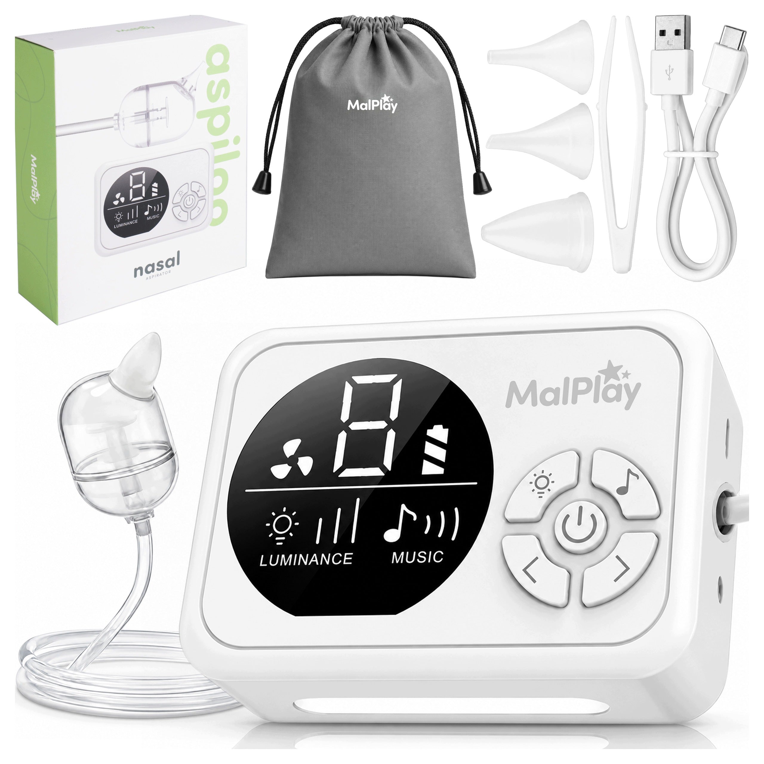 ELECTRIC NASAL ASPIRATOR FOR CHILDREN INFANT BATTERY CATHARS