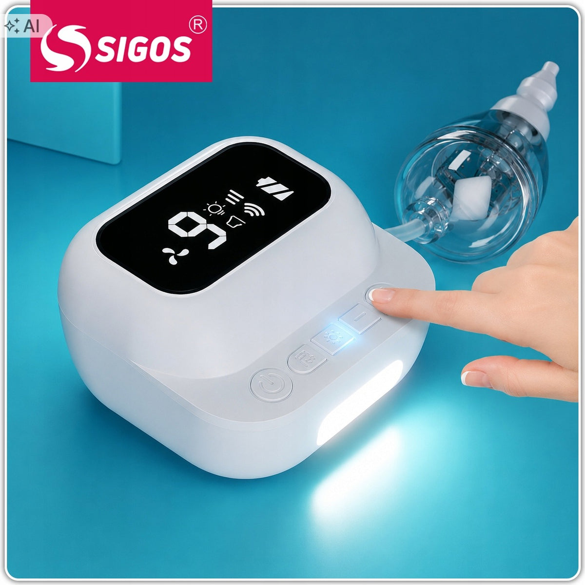 ELECTRIC NASAL ASPIRATOR FOR CHILDREN INFANTS 9 ModeS WIRELESS Medical device no