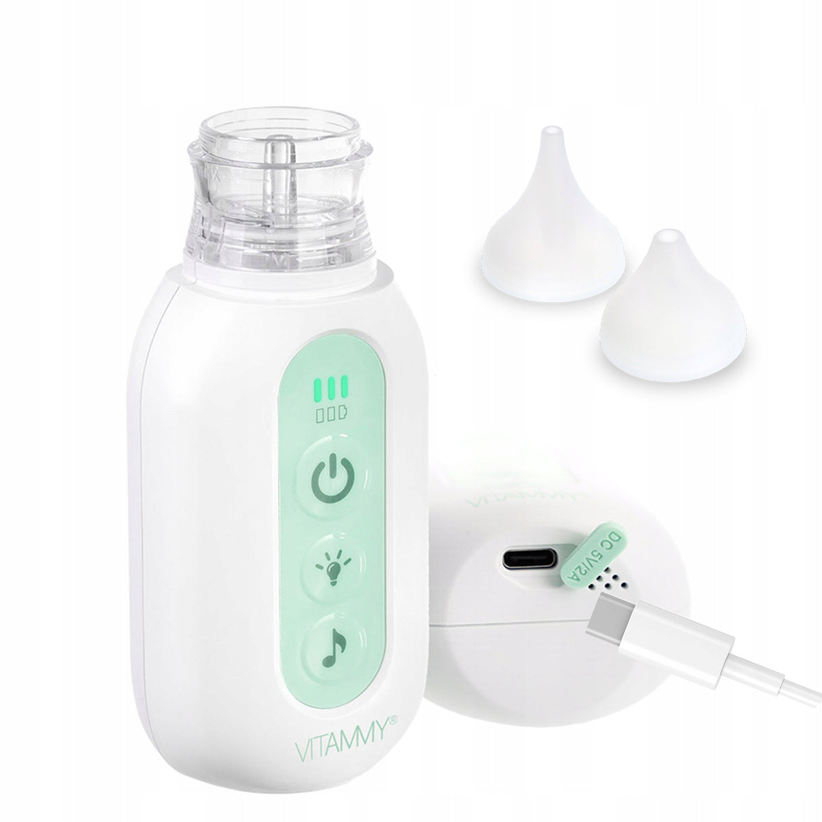 ELECTRIC NASAL ASPIRATOR FOR RUNNY NOSE VITAMMY PICOLINO Medical device yes