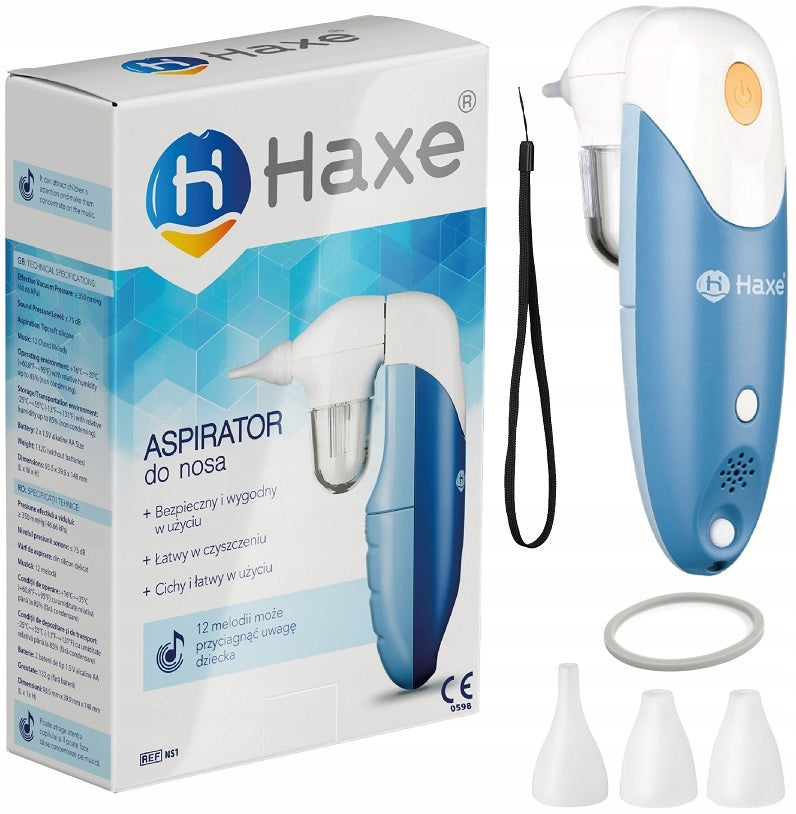 ELECTRIC NASAL ASPIRATOR PULLS OUT KATAREK HAXE NS1
