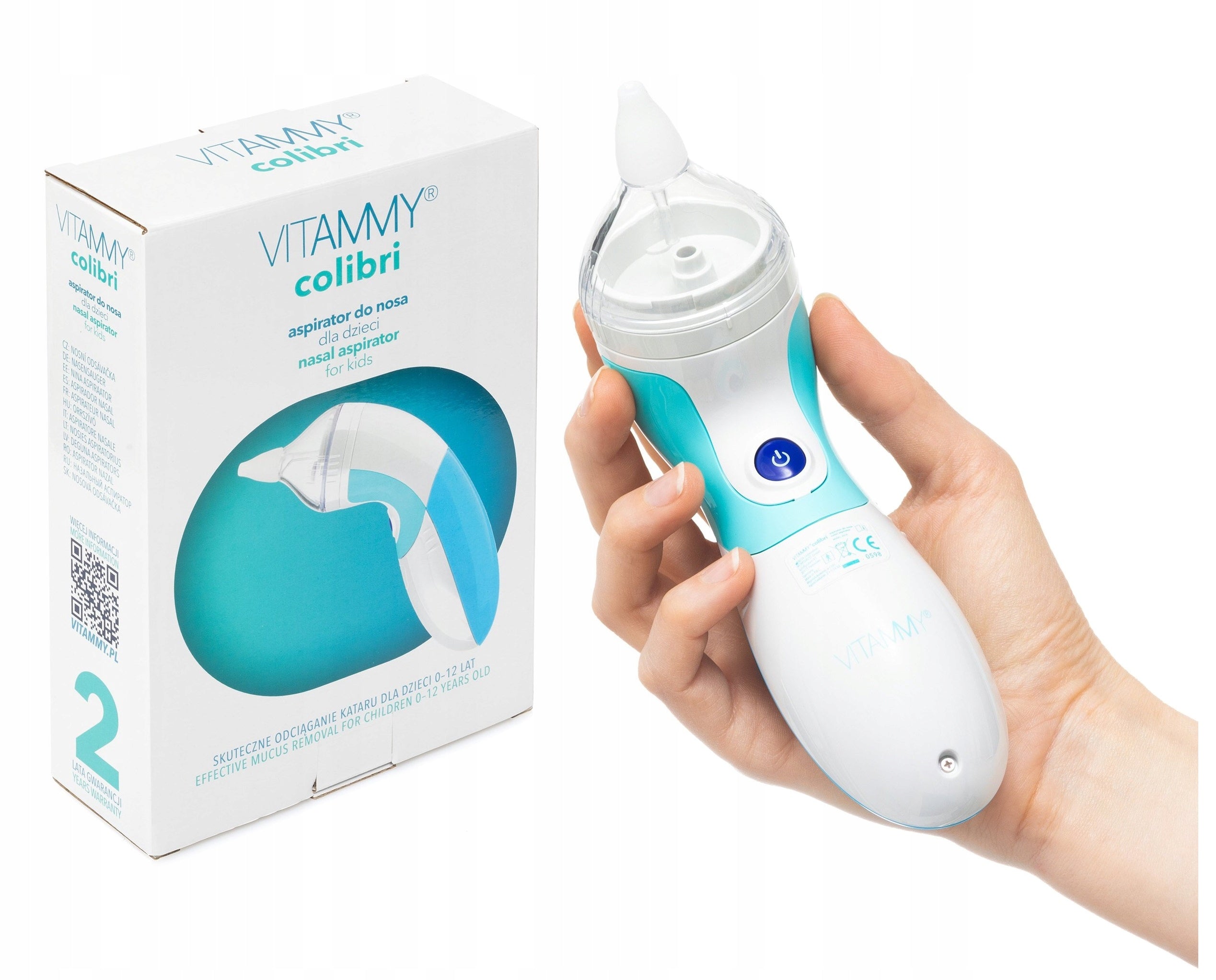 ELECTRIC NASAL ASPIRATOR RUNNY NOSE EXTRACTOR FOR RUNNY NOSE VITAMMY COLIBRI Medical device yes