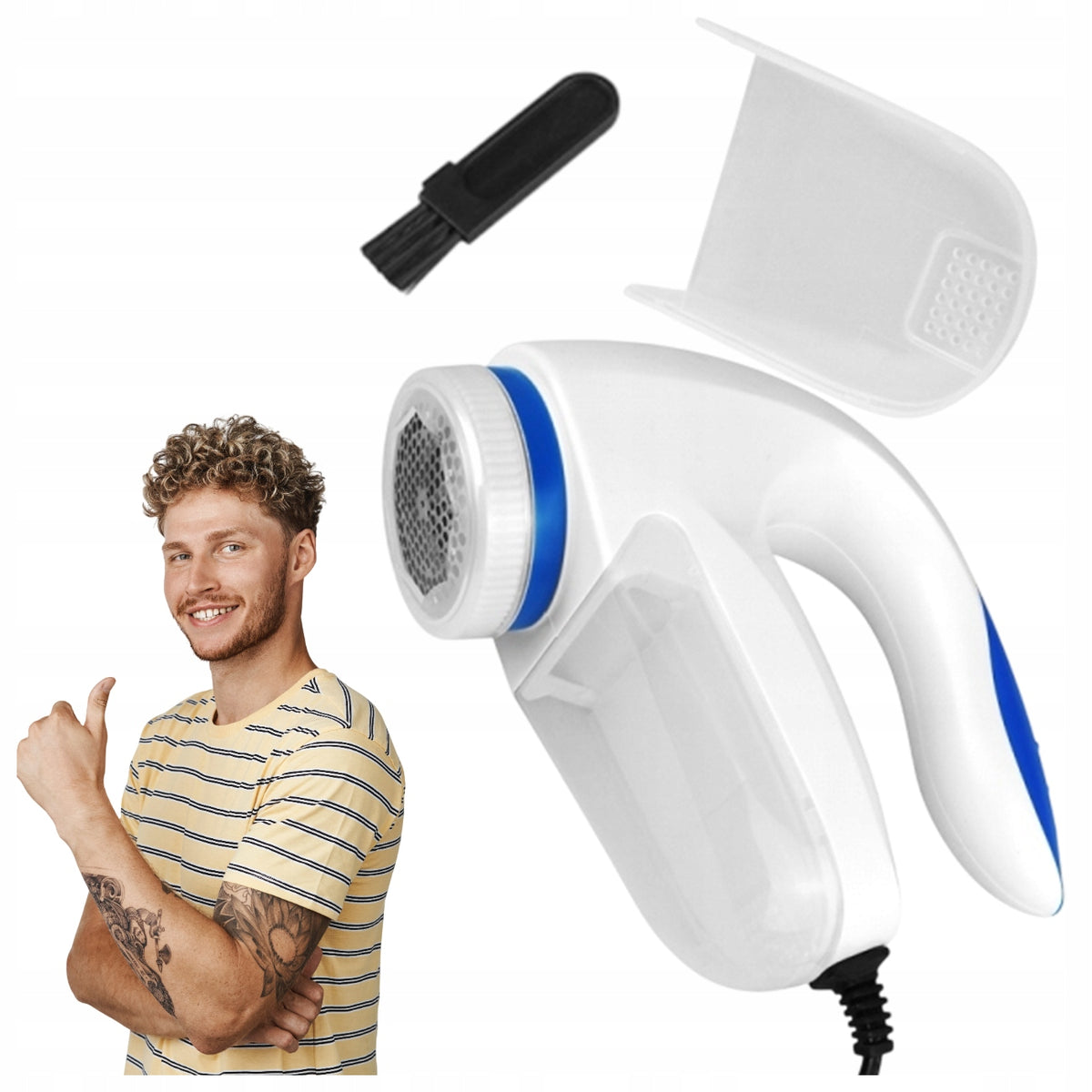 ELECTRIC NETWORK SWEATER CLOTHES SHAVER FOR SWEATER FABRIC CONTAINER