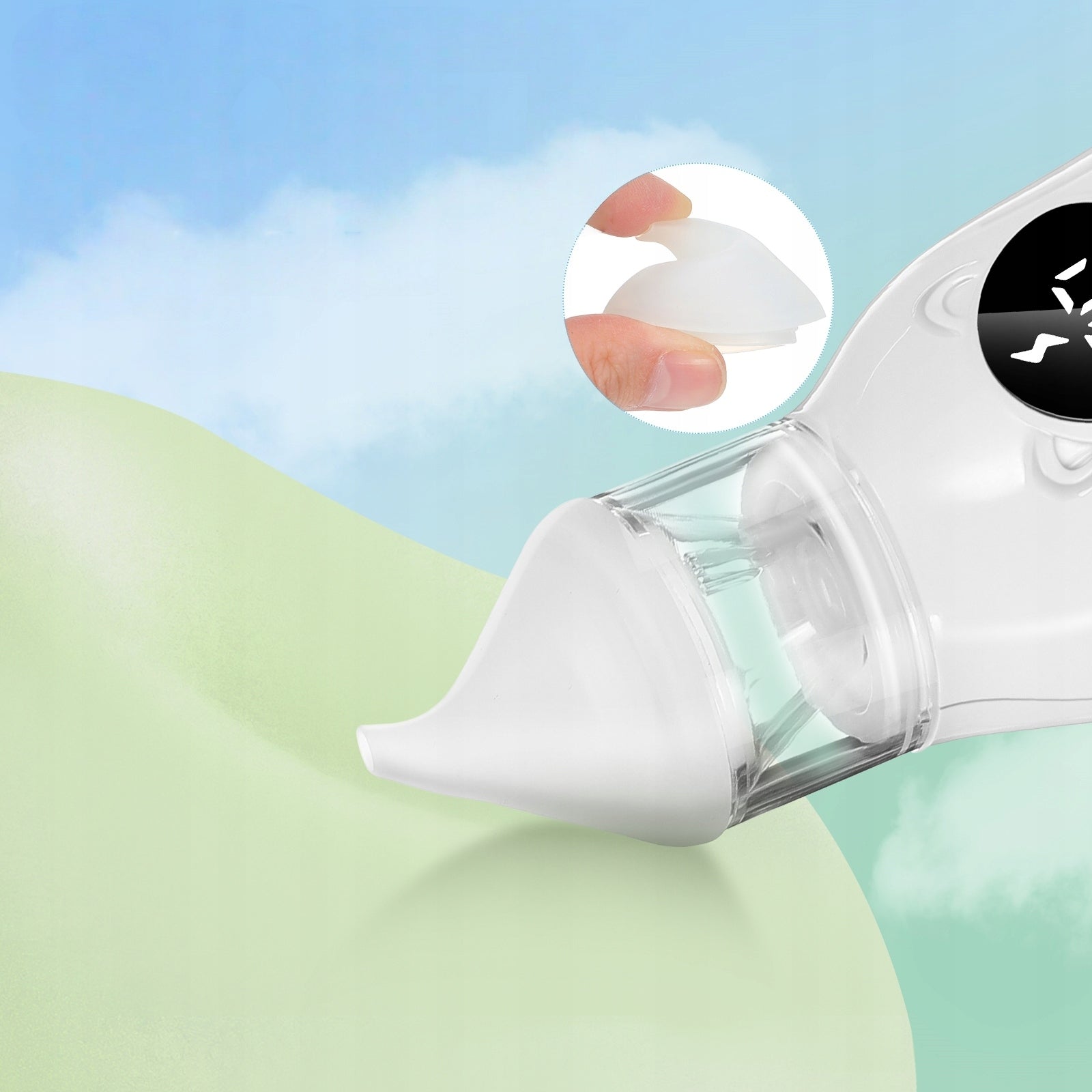 ELECTRIC NOSE VACUATOR FOR NEMILY WITH SUPPORT POWER REGULATION EAN (GTIN) 4896009071396