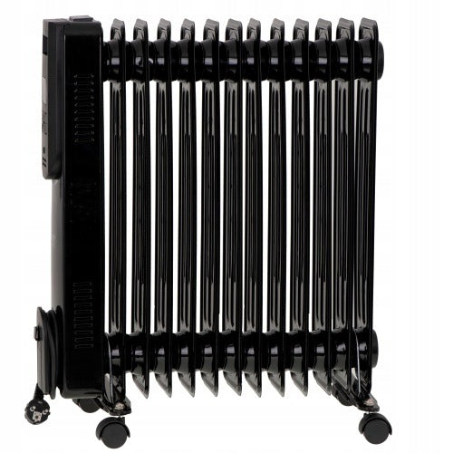 ELECTRIC OIL HEATER 2500W OILER 13 RIBS THERMOSTAT REMOTE CONTROL LED Packaging status original