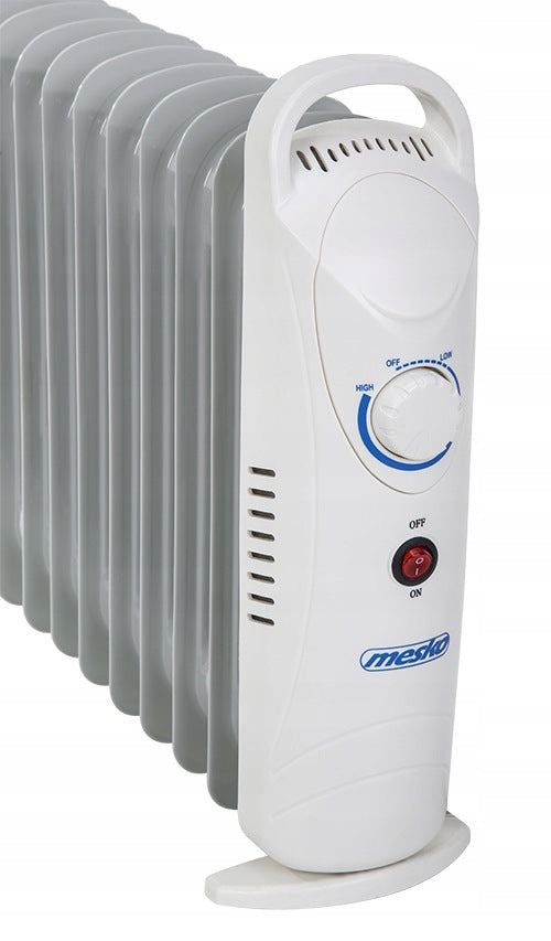 ELECTRIC OIL HEATER 800W OILER 9 RIBS TEMPERATURE CONTROL °C MESKO Manufacturer code MS 7805