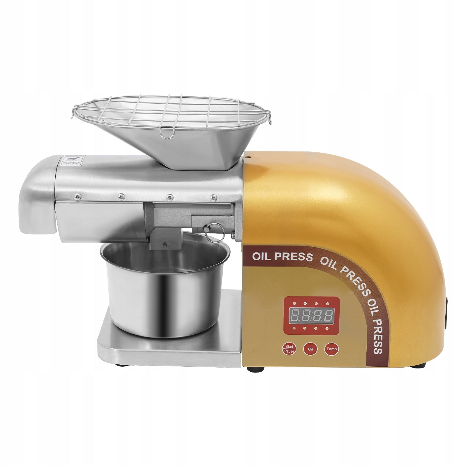 ELECTRIC OIL PRESS MACHINE PRESS EXTRACTOR 1800W 95% EXTRACTION RATE 5KG/H