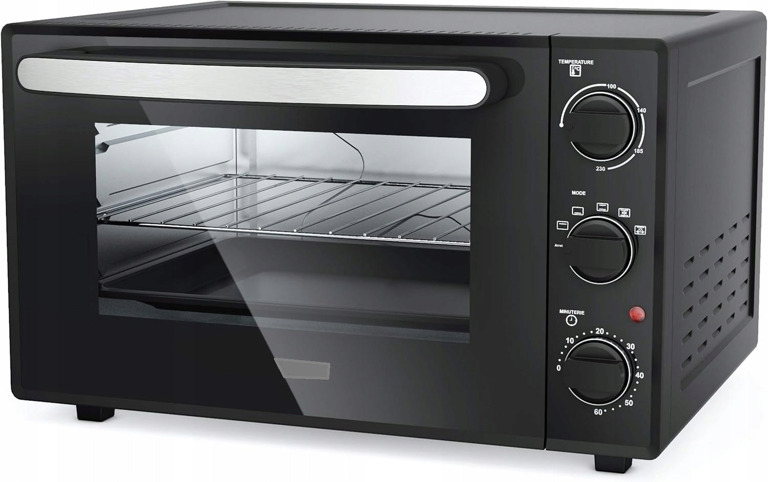 ELECTRIC OVEN 38L GRILL 2000W - THERMOCOUPLE Packaging status original