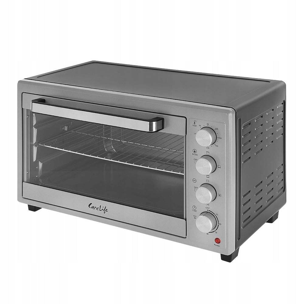 ELECTRIC OVEN 45L SPIT + THERMOCOUPLE+GRILL FREESTANDING PORTABLE Manufacturer code Piekarnik Care Life 45L v2