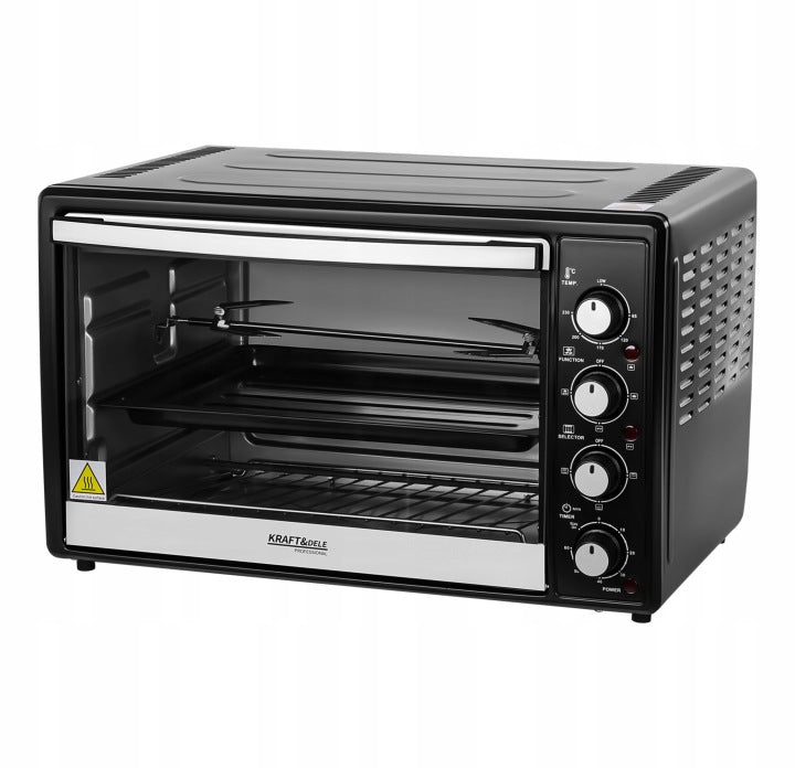 ELECTRIC OVEN 48L THERMOCOUPLE ROTISSERIE FREESTANDING COOKER NEW* Brand Koliber