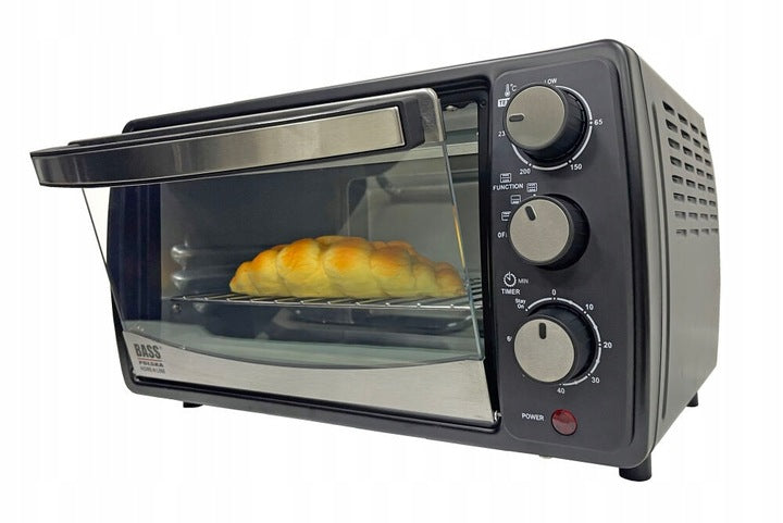 ELECTRIC OVEN GRILL DRYER 15L TOASTER BASS Poland ADJUSTMENT Brand Bass