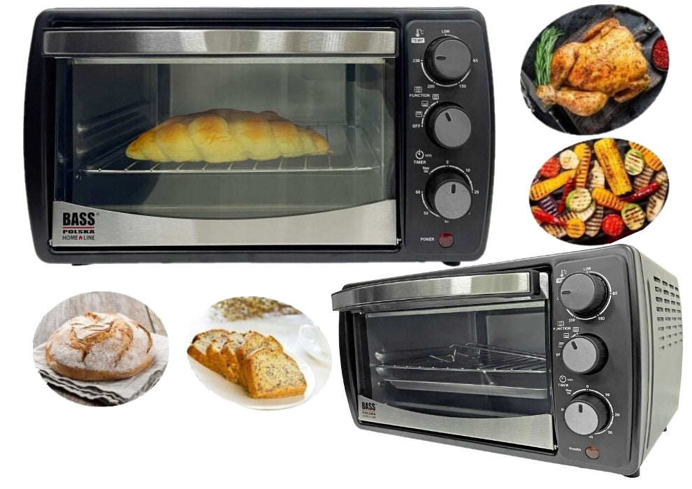 ELECTRIC OVEN GRILL DRYER 15L TOASTER BASS Poland ADJUSTMENT Manufacturer code BH 10373