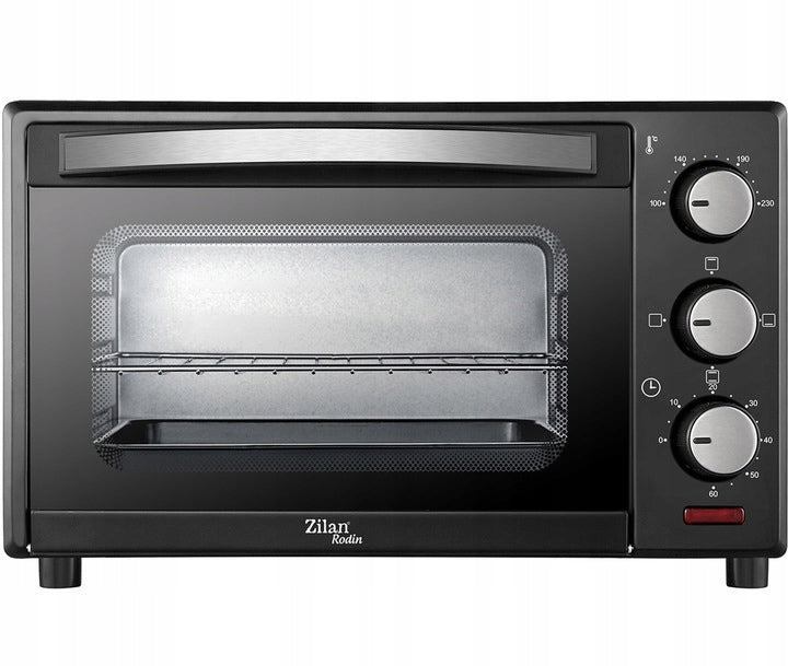 ELECTRIC OVEN MINI BLACK GRILL 1200W 15L Brand Zilan