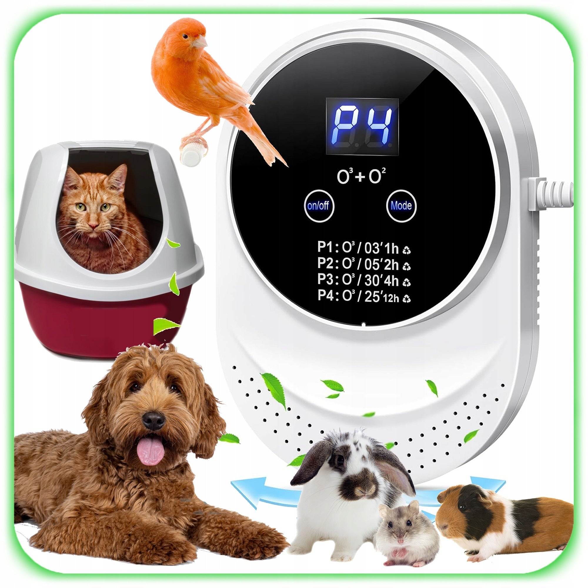 ELECTRIC OZONATOR ODOR NEUTRALIZER AIR PURIFIER SMALL Brand no brand