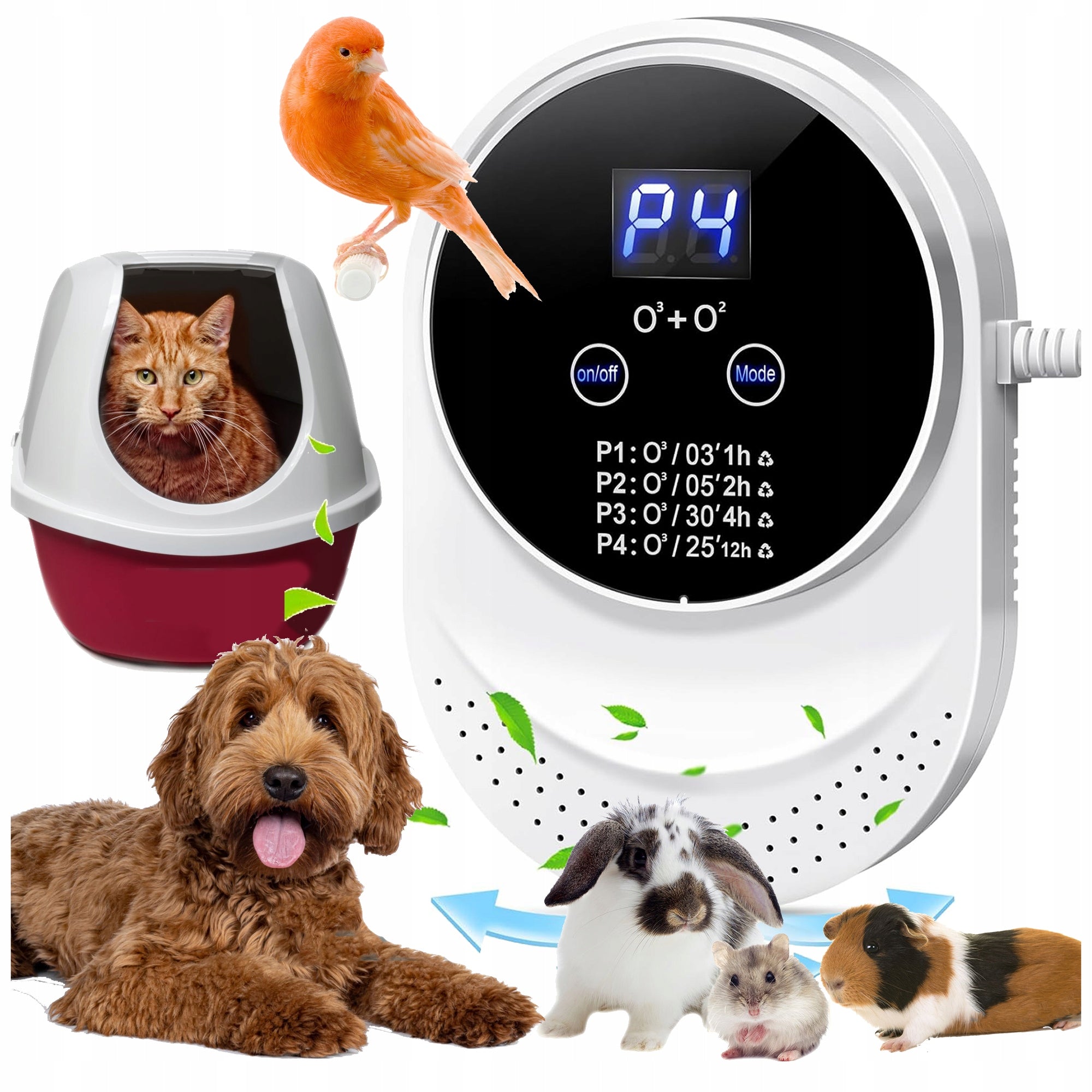 ELECTRIC OZONATOR ODOR NEUTRALIZER AIR PURIFIER SMALL