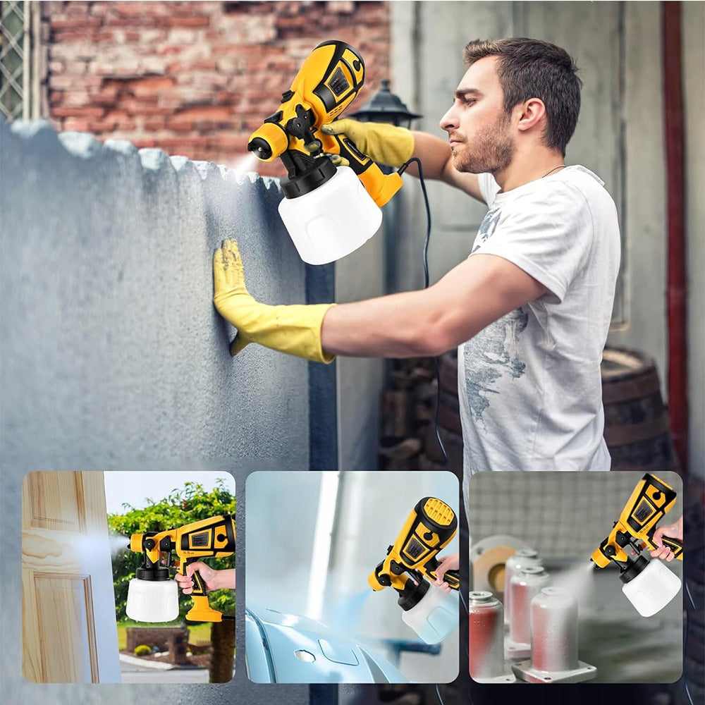 ELECTRIC PAINT GUN WALL PAINTING UNIT 4 NOZZLES SET Product weight with unit packaging 1.5 kg