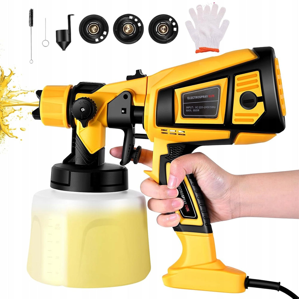 ELECTRIC PAINT GUN WALL PAINTING UNIT 4 NOZZLES SET